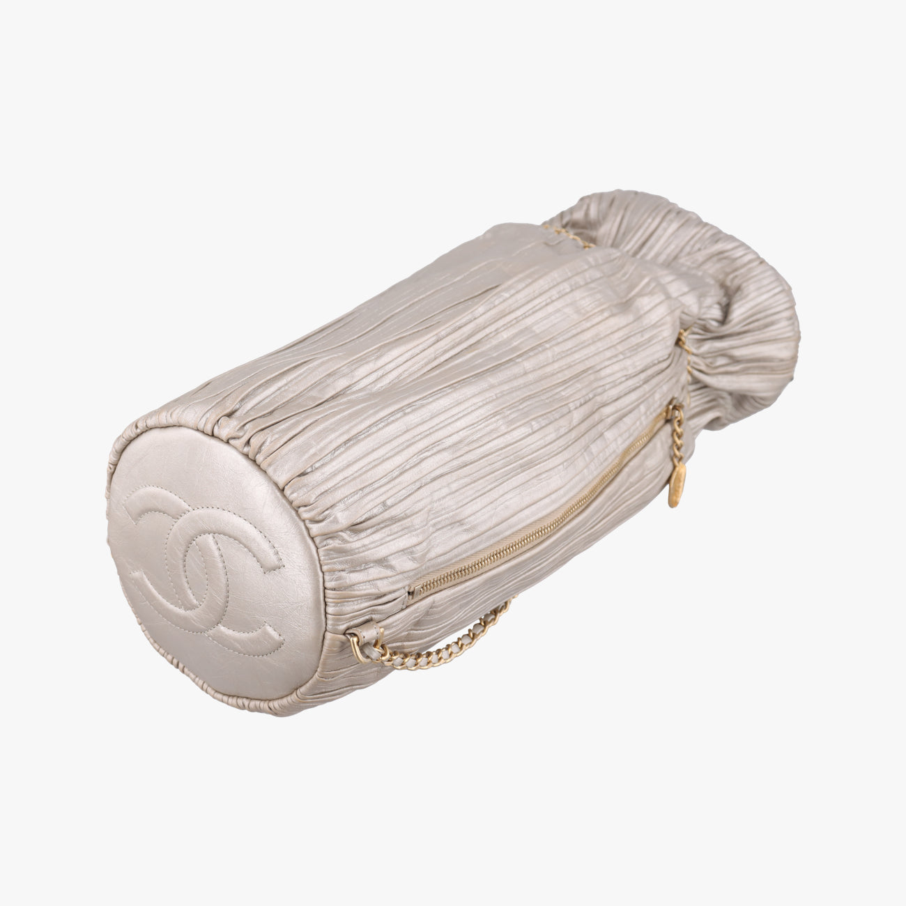 Coco PleatsBeigeleatherA5714225166528ココプリーツベージュレザーA5714225166528