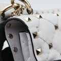 Rockstud SPIKE UPWhiteleatherBL-P122XQC0ロックスタッズスパイクホワイトレザーBL-P122XQC0