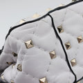 Rockstud SPIKE UPWhiteleatherBL-P122XQC0ロックスタッズスパイクホワイトレザーBL-P122XQC0