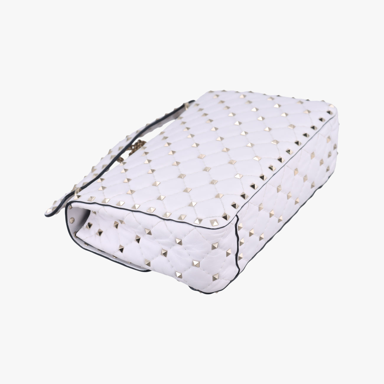 Rockstud SPIKE UPWhiteleatherBL-P122XQC0ロックスタッズスパイクホワイトレザーBL-P122XQC0