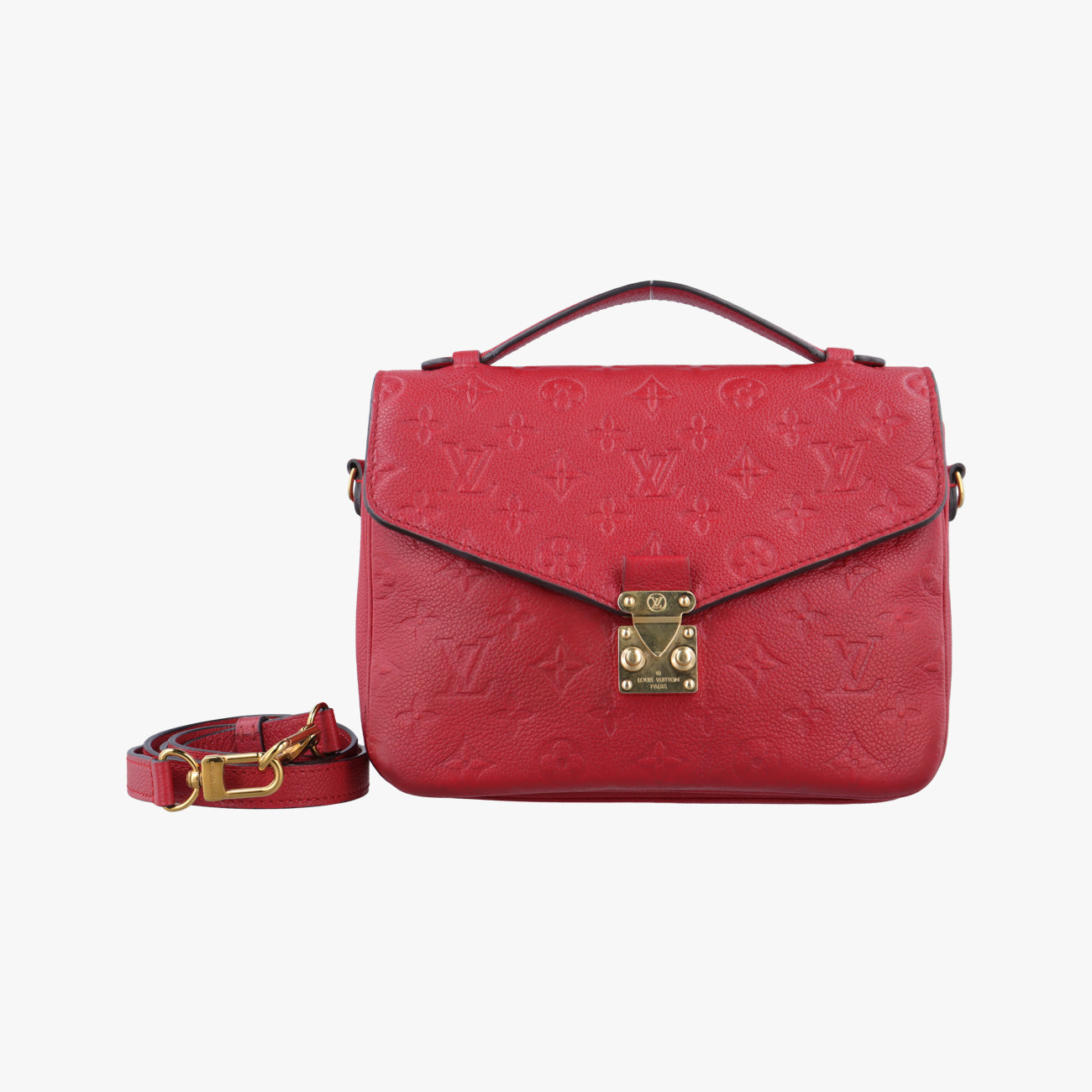 Pochette MeTIS MMScarlet RedMonogram EmpreinteM44155AR4147ポシェットメティスMMスカーレットモノグラム アンプラントM44155AR4147