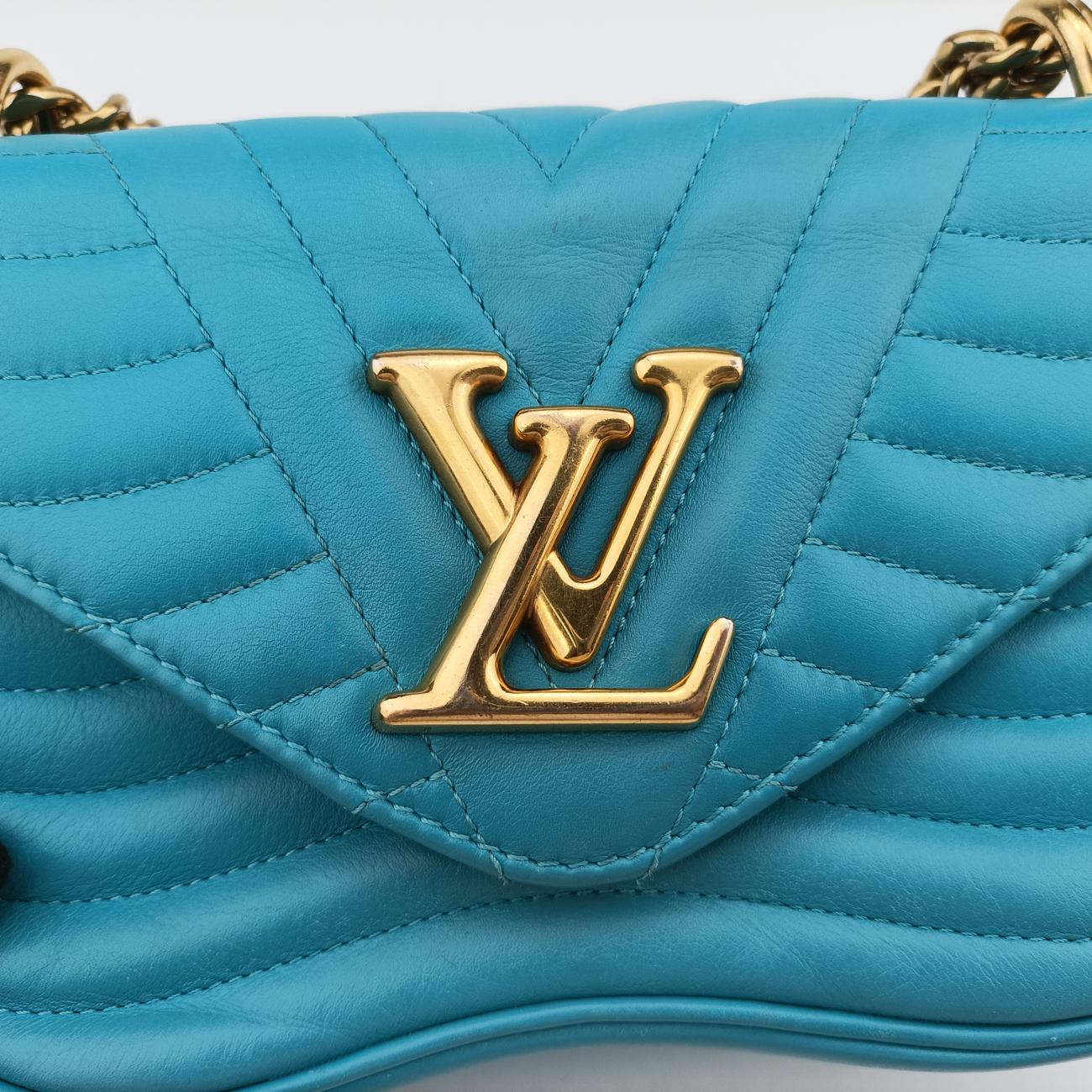 NEW WAVE CHAIN PM　TurquoiseLeatherM51936NZ2118ニューウェーブ チェーンPMターコイズレザーM51936NZ2118