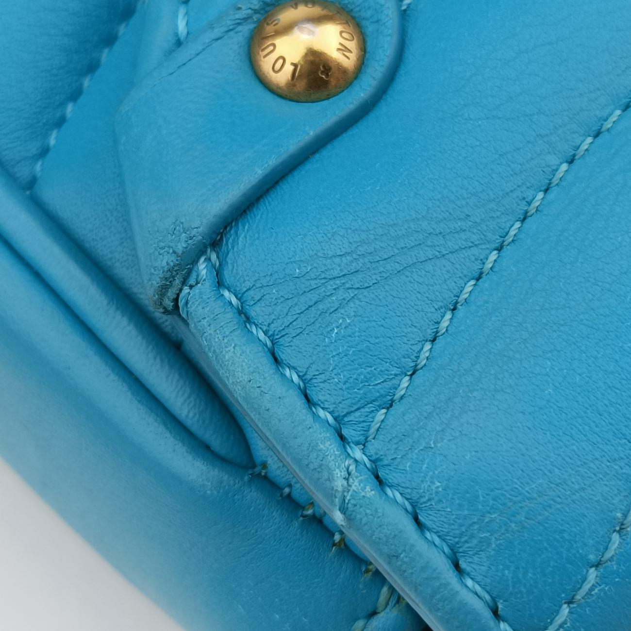 NEW WAVE CHAIN PM　TurquoiseLeatherM51936NZ2118ニューウェーブ チェーンPMターコイズレザーM51936NZ2118