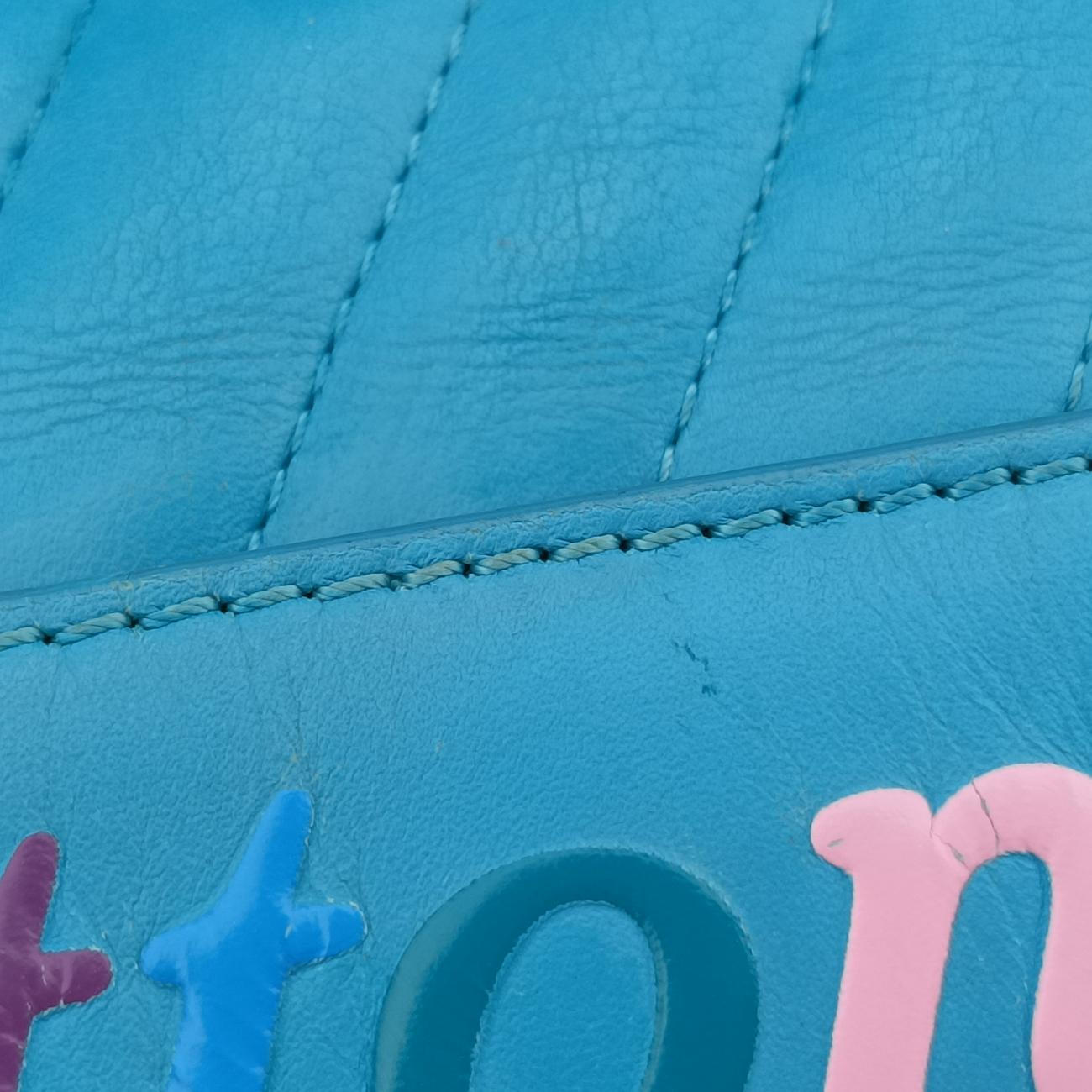 NEW WAVE CHAIN PM　TurquoiseLeatherM51936NZ2118ニューウェーブ チェーンPMターコイズレザーM51936NZ2118