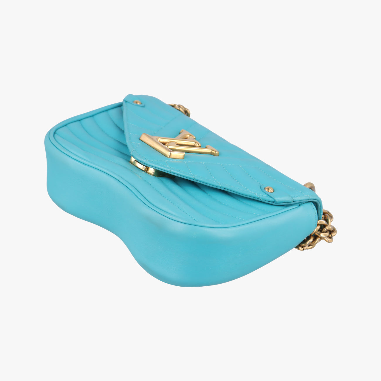 NEW WAVE CHAIN PM　TurquoiseLeatherM51936NZ2118ニューウェーブ チェーンPMターコイズレザーM51936NZ2118