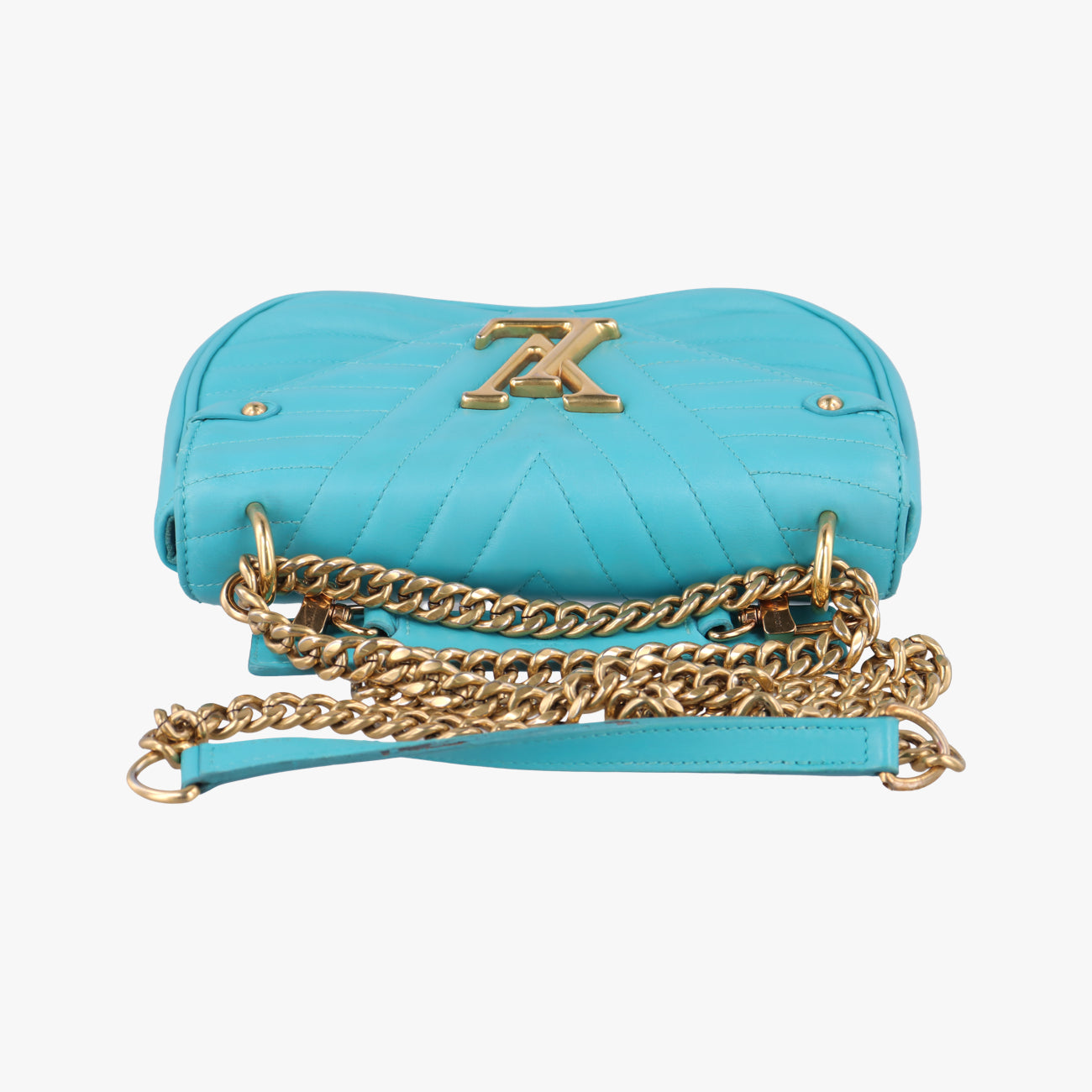 NEW WAVE CHAIN PM　TurquoiseLeatherM51936NZ2118ニューウェーブ チェーンPMターコイズレザーM51936NZ2118