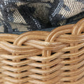 Wicker BasketMulticolourNatural wicker x Dior oblique jacquard63-MA-1200ウィッカー バケットマルチカラーナチュラルウィッカー×ディオール オブリーク ジャカード63-MA-1200