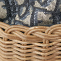 Wicker BasketMulticolourNatural wicker x Dior oblique jacquard63-MA-1200ウィッカー バケットマルチカラーナチュラルウィッカー×ディオール オブリーク ジャカード63-MA-1200