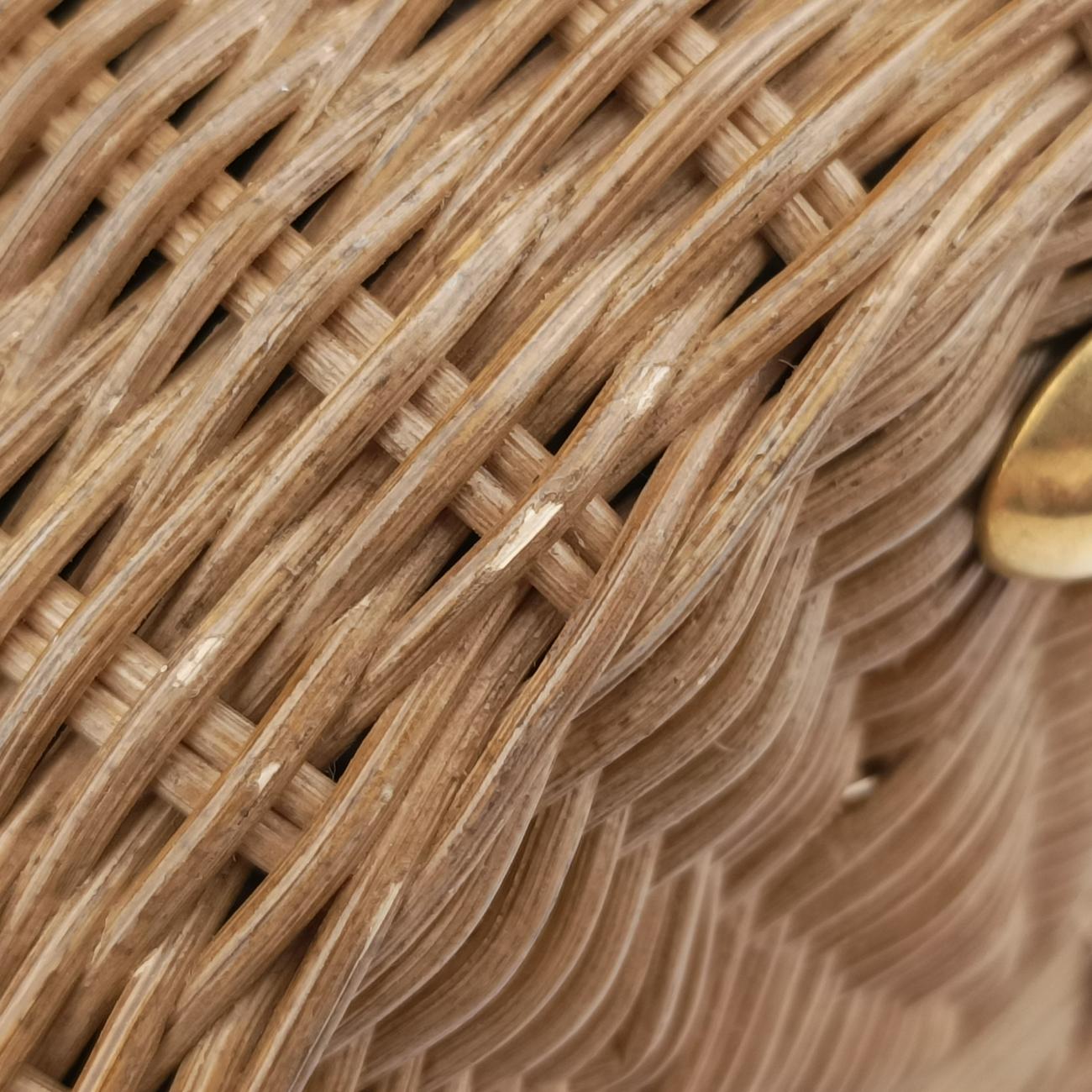 Wicker BasketMulticolourNatural wicker x Dior oblique jacquard63-MA-1200ウィッカー バケットマルチカラーナチュラルウィッカー×ディオール オブリーク ジャカード63-MA-1200
