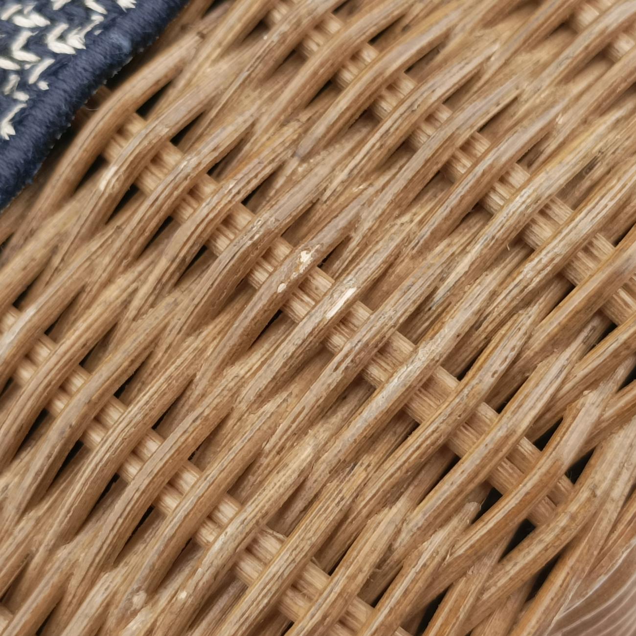 Wicker BasketMulticolourNatural wicker x Dior oblique jacquard63-MA-1200ウィッカー バケットマルチカラーナチュラルウィッカー×ディオール オブリーク ジャカード63-MA-1200