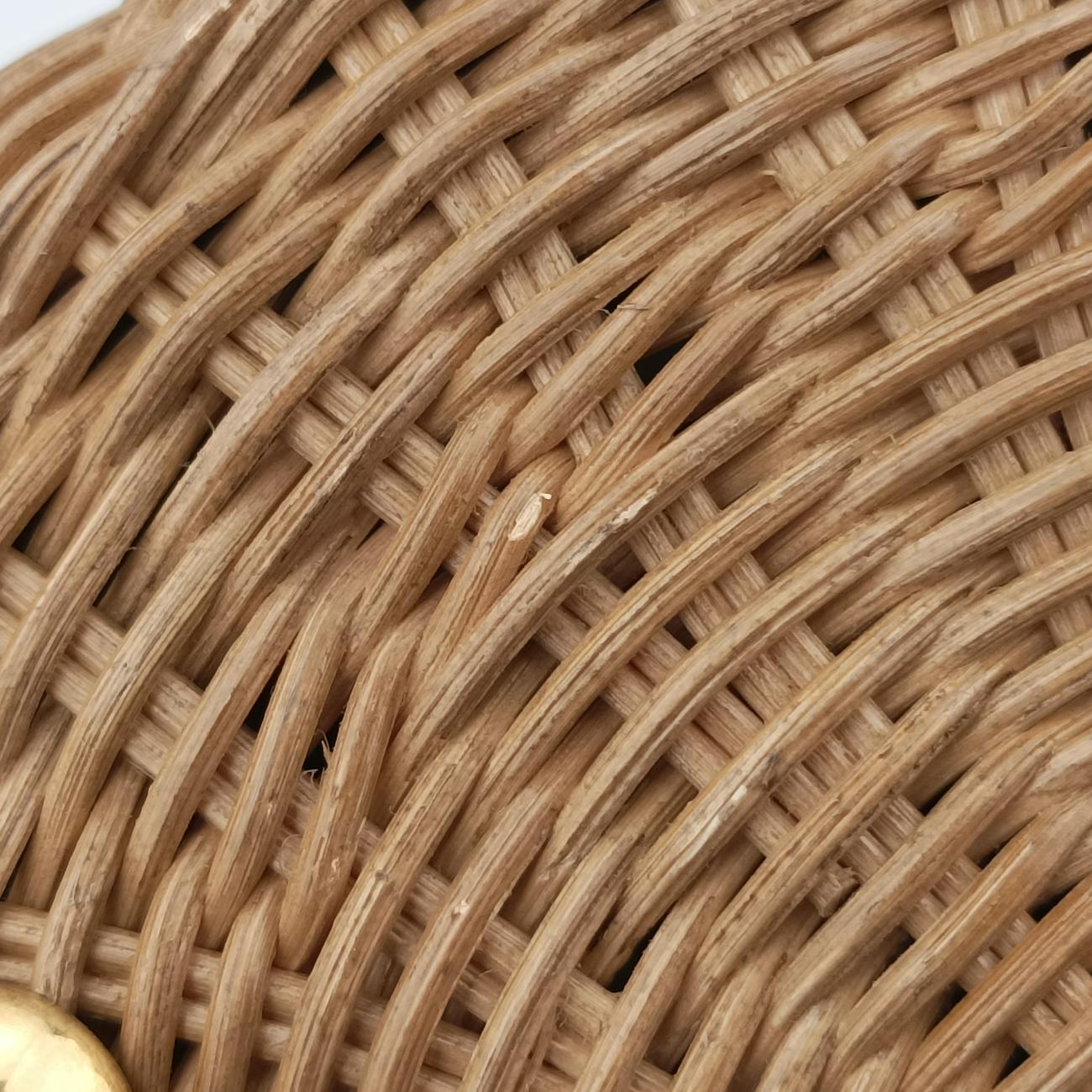Wicker BasketMulticolourNatural wicker x Dior oblique jacquard63-MA-1200ウィッカー バケットマルチカラーナチュラルウィッカー×ディオール オブリーク ジャカード63-MA-1200