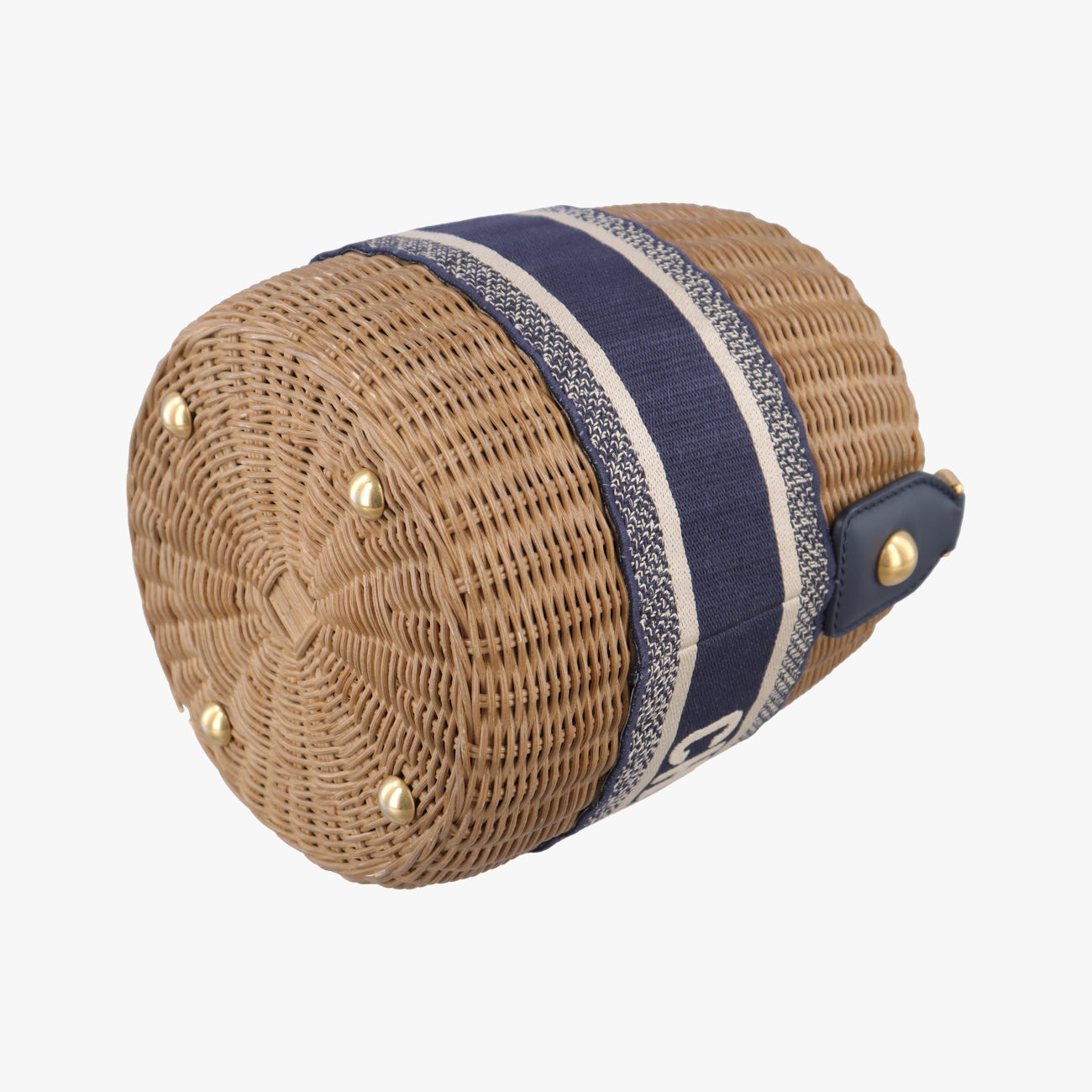 Wicker BasketMulticolourNatural wicker x Dior oblique jacquard63-MA-1200ウィッカー バケットマルチカラーナチュラルウィッカー×ディオール オブリーク ジャカード63-MA-1200