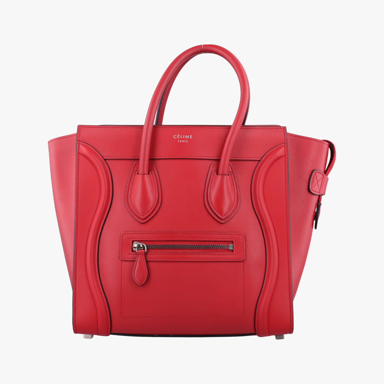 Luggage Micro shopperRedLeatherU-AT-0145 U-CU-0165ラゲージマイクロショッパーレッドレザーU-AT-0145 U-CU-0165
