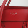Luggage Micro shopperRedLeatherU-AT-0145 U-CU-0165ラゲージマイクロショッパーレッドレザーU-AT-0145 U-CU-0165