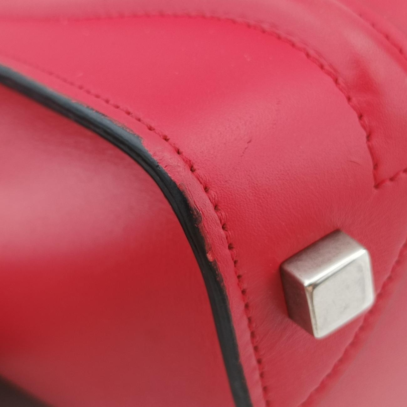 Luggage Micro shopperRedLeatherU-AT-0145 U-CU-0165ラゲージマイクロショッパーレッドレザーU-AT-0145 U-CU-0165