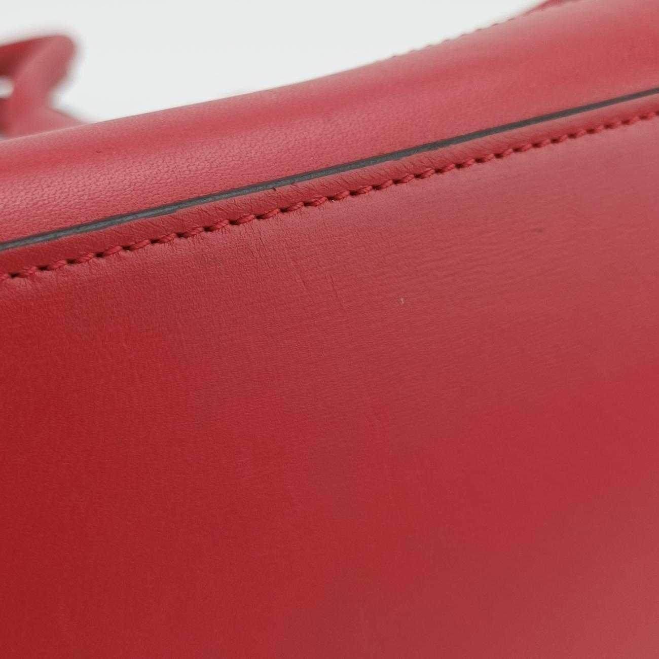 Luggage Micro shopperRedLeatherU-AT-0145 U-CU-0165ラゲージマイクロショッパーレッドレザーU-AT-0145 U-CU-0165