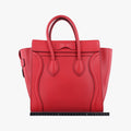 Luggage Micro shopperRedLeatherU-AT-0145 U-CU-0165ラゲージマイクロショッパーレッドレザーU-AT-0145 U-CU-0165