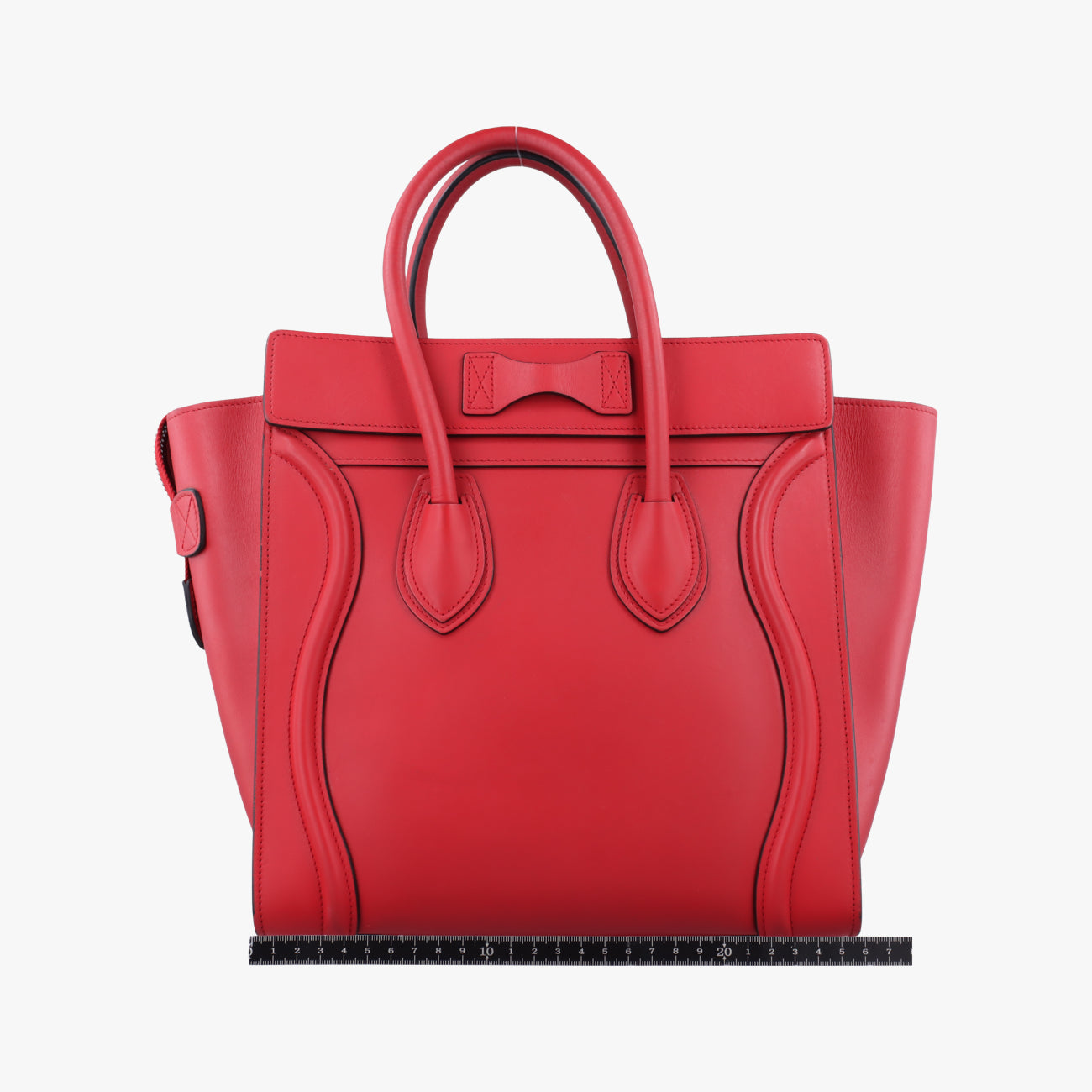 Luggage Micro shopperRedLeatherU-AT-0145 U-CU-0165ラゲージマイクロショッパーレッドレザーU-AT-0145 U-CU-0165