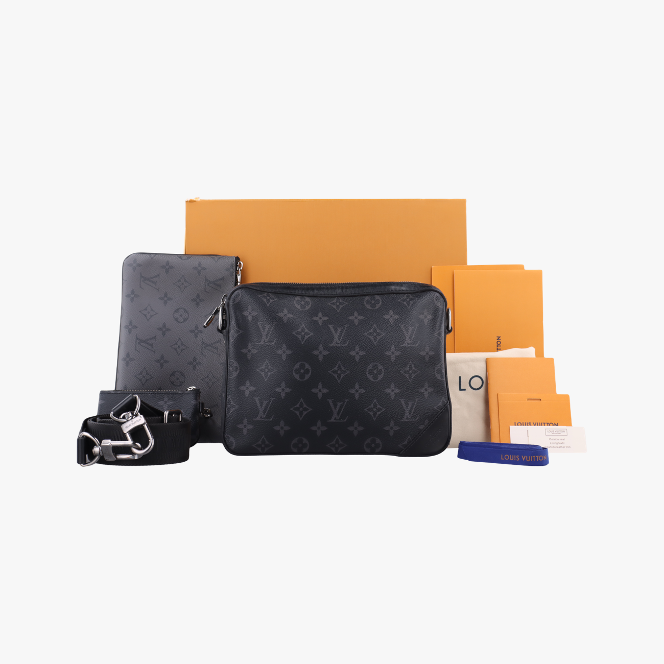 Trio MessengerblackMonogram Eclipse ReverseM69443TJ4270トリオ メッセンジャーブラック系モノグラム エクリプス リバースM69443TJ4270