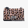 Leopard printkhakiponyhair×nylon1BD009117 Gレオパード柄カーキハラコ×ナイロン1BD009117 G