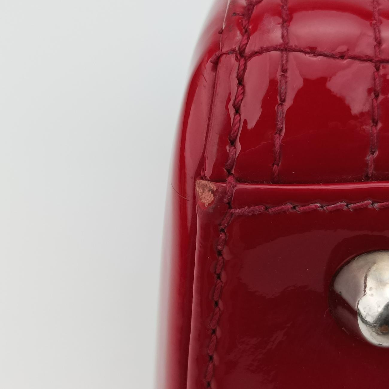 Lady DiorRedPatent Leather16-BO-0121 Bレディディオールレッドパテント16-BO-0121 B