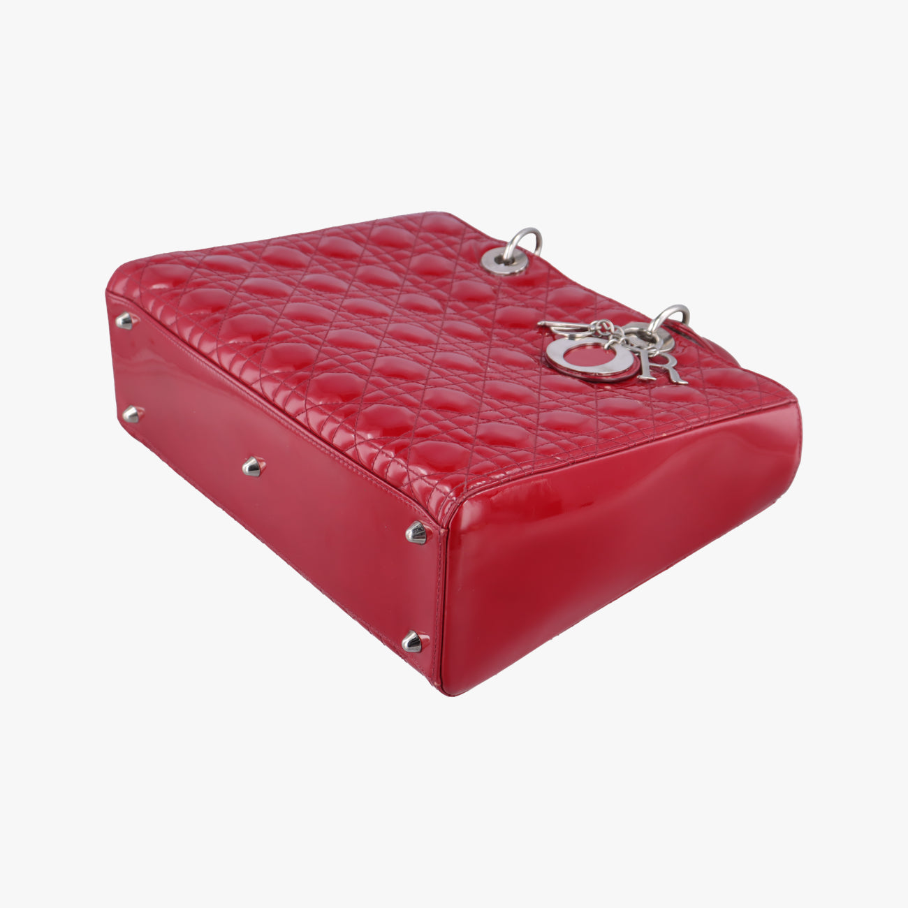 Lady DiorRedPatent Leather16-BO-0121 Bレディディオールレッドパテント16-BO-0121 B