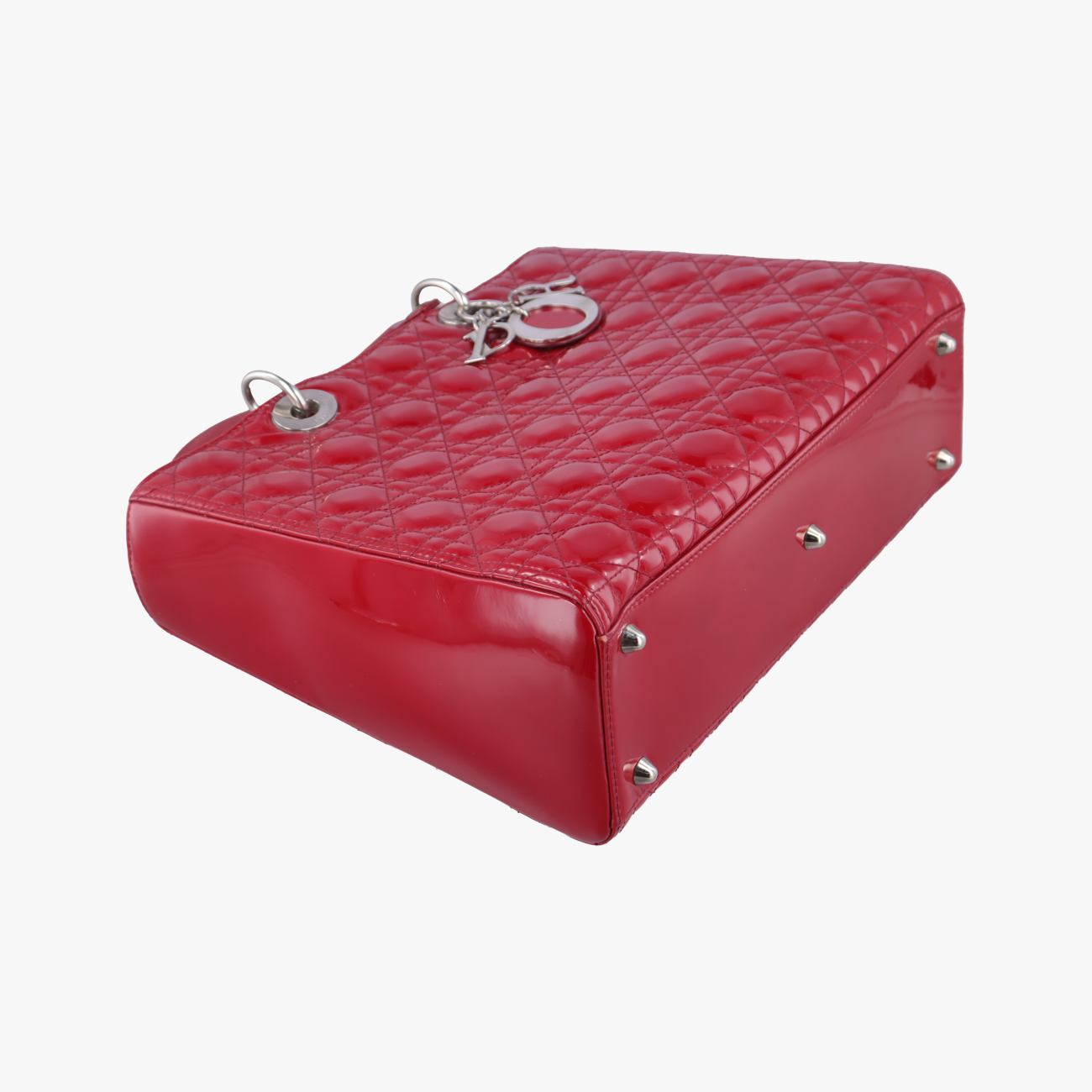Lady DiorRedPatent Leather16-BO-0121 Bレディディオールレッドパテント16-BO-0121 B