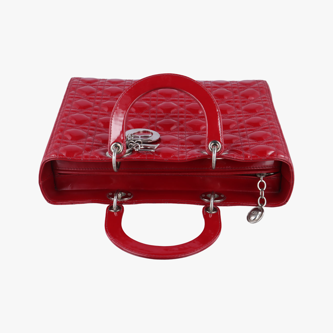 Lady DiorRedPatent Leather16-BO-0121 Bレディディオールレッドパテント16-BO-0121 B