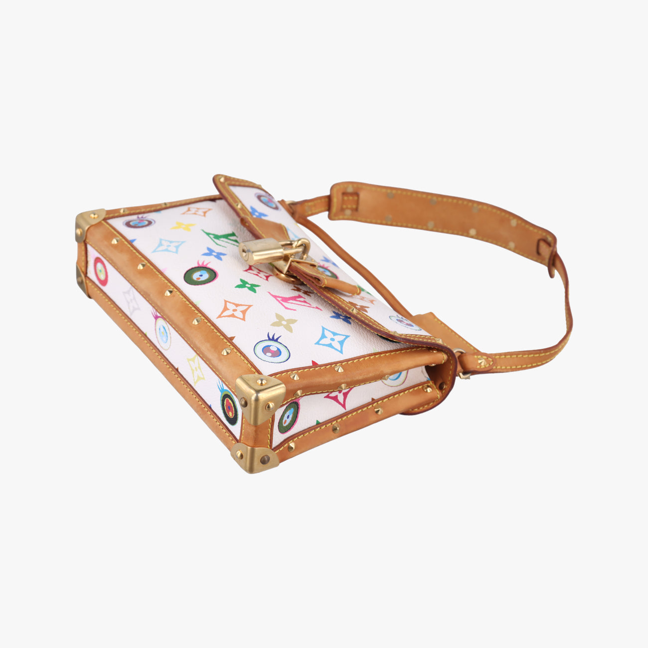 Eye Love Pochette Eye Miss YouwhiteMonogram MulticolorM92055TH0033アイ ラブ ポシェット アイ ミス ユーブロンモノグラム マルチカラーM92055TH0033