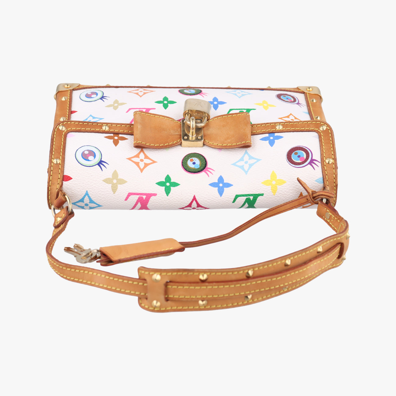 Eye Love Pochette Eye Miss YouwhiteMonogram MulticolorM92055TH0033アイ ラブ ポシェット アイ ミス ユーブロンモノグラム マルチカラーM92055TH0033