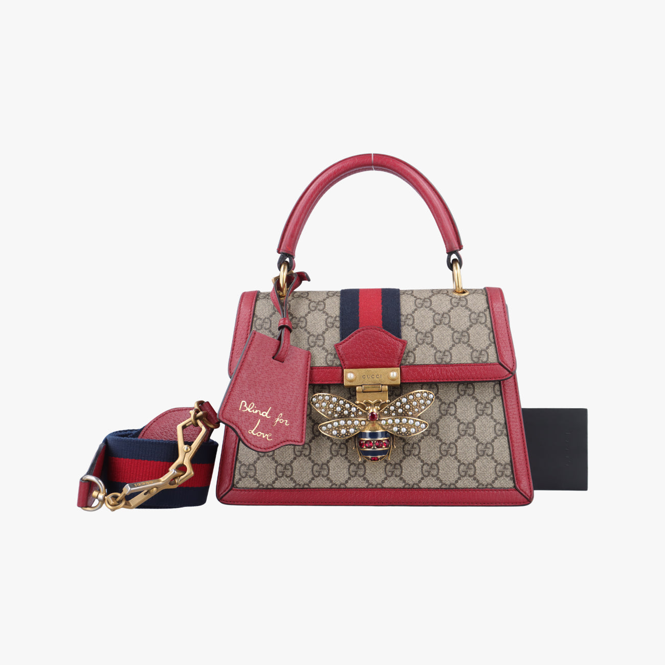 Queen MargaretMulticolourPVC coated canvas x leather476541E027364022クイーン マーガレットマルチカラーPVCコーティングキャンバス×レザー476541E027364022