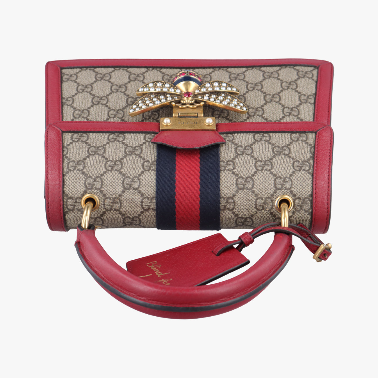 Queen MargaretMulticolourPVC coated canvas x leather476541E027364022クイーン マーガレットマルチカラーPVCコーティングキャンバス×レザー476541E027364022