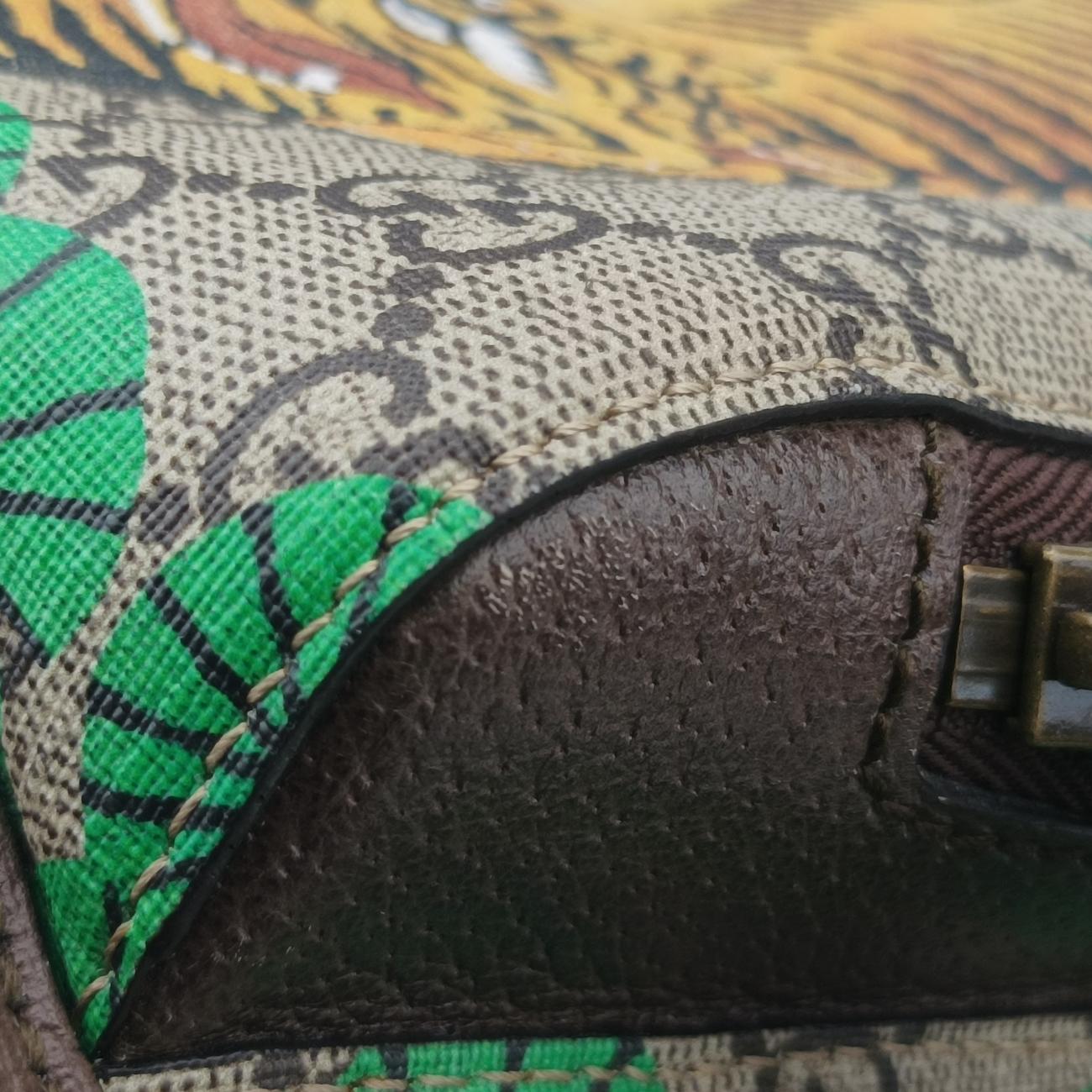 GG Supreme BengalMulticolourPVC coated canvas428027D021461962GGスプリーム ベンガルマルチカラーPVCコーティングキャンバス428027D021461962
