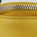 triangle logo plateYellowSAFFIANO Leather2VL039154トライアングルロゴ 三角プレートイエローサフィアーノレザー2VL039154