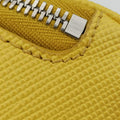 triangle logo plateYellowSAFFIANO Leather2VL039154トライアングルロゴ 三角プレートイエローサフィアーノレザー2VL039154
