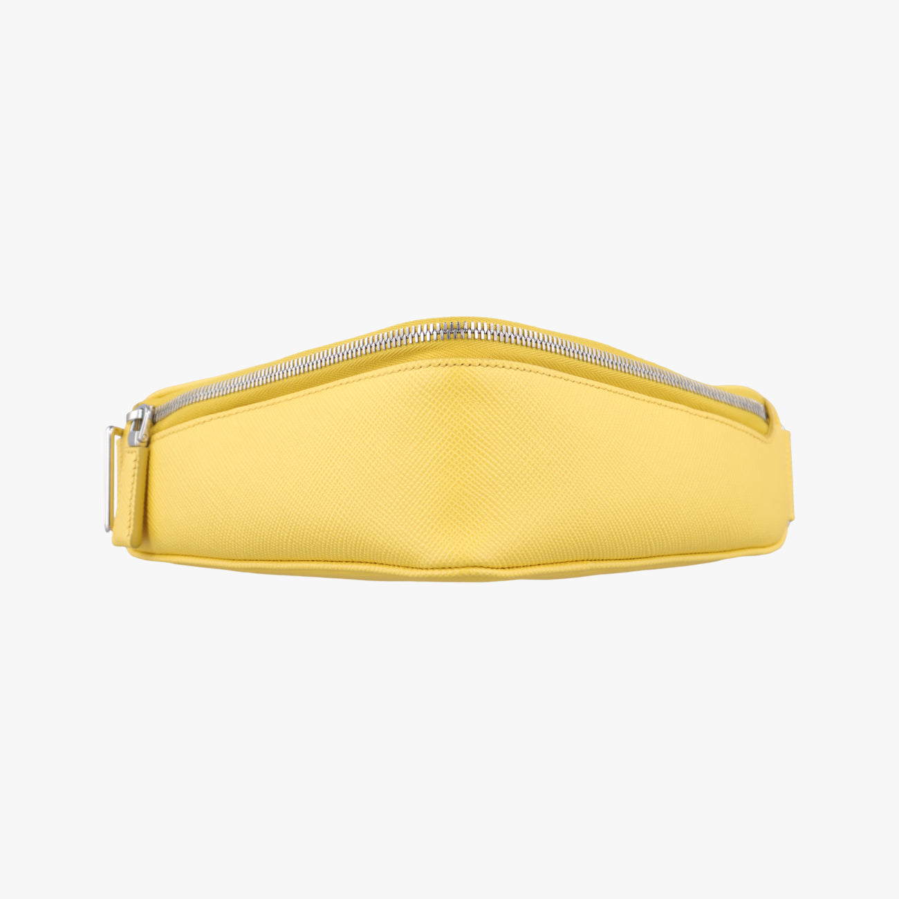 triangle logo plateYellowSAFFIANO Leather2VL039154トライアングルロゴ 三角プレートイエローサフィアーノレザー2VL039154