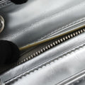Lady DiorSilverLeather21-MA-1114レディディオールシルバーレザー21-MA-1114