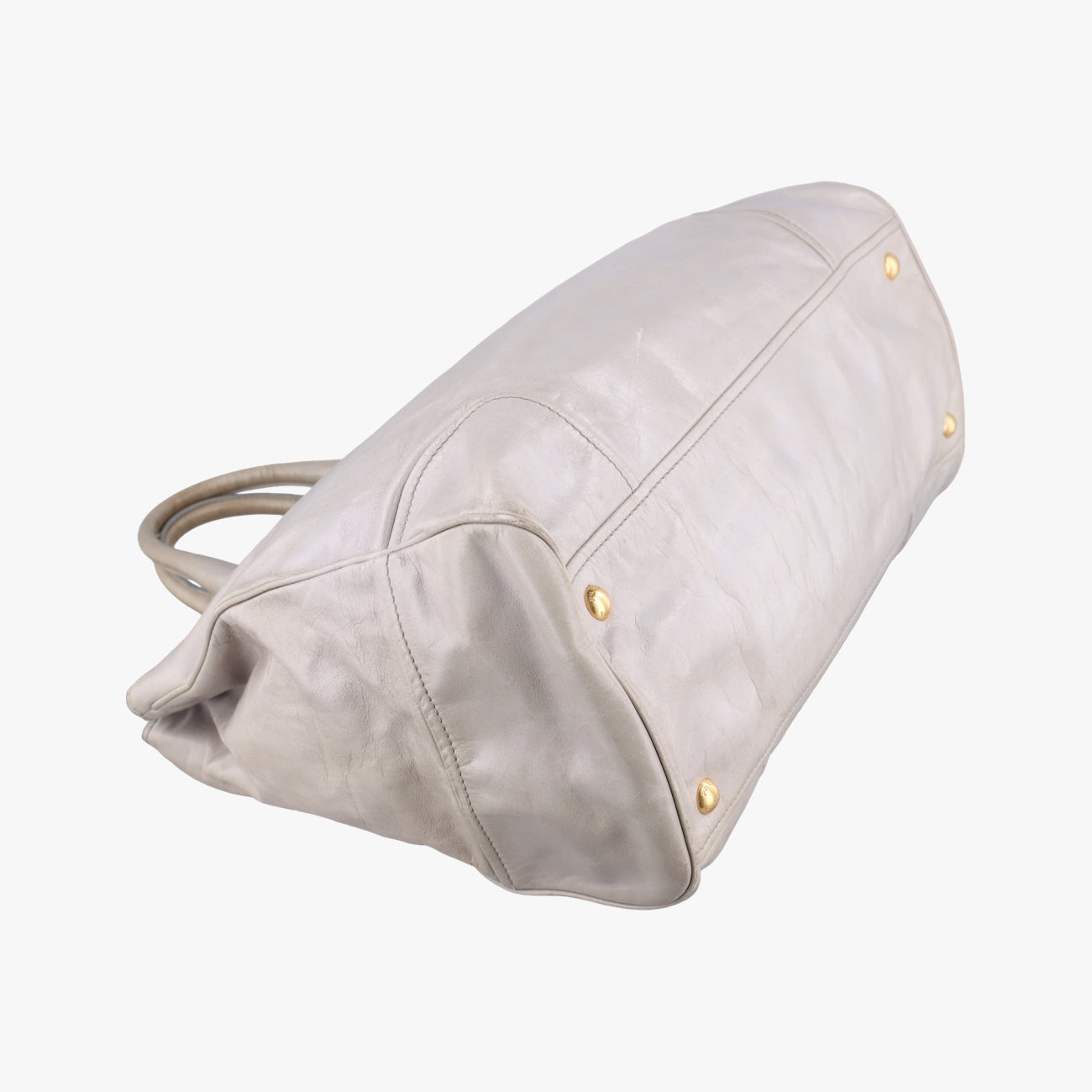 Vitello Shine Argilla Beige Leather 204カーフシャインクレイ ベージュ レザー 204