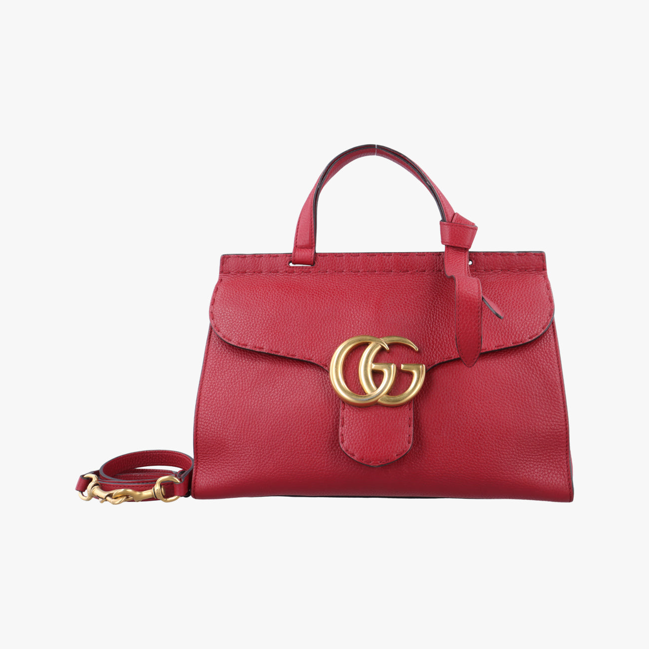 GG MarmontRedLeather421890E019749437GGマーモントレッドレザー421890E019749437