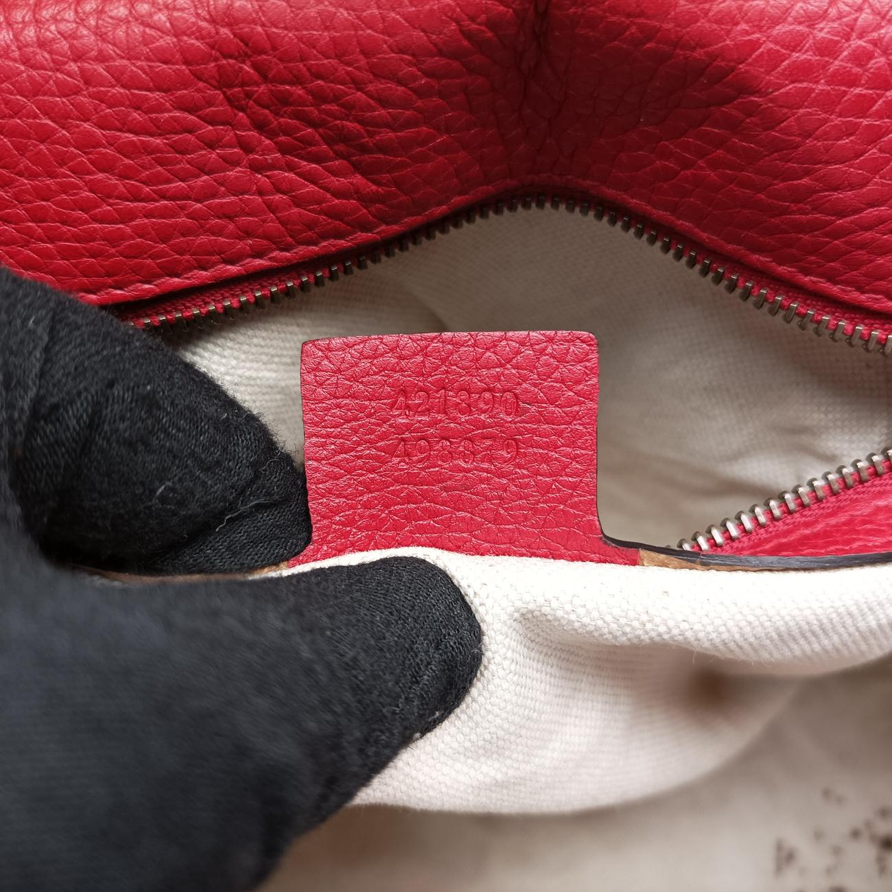 GG MarmontRedLeather421890E019749437GGマーモントレッドレザー421890E019749437