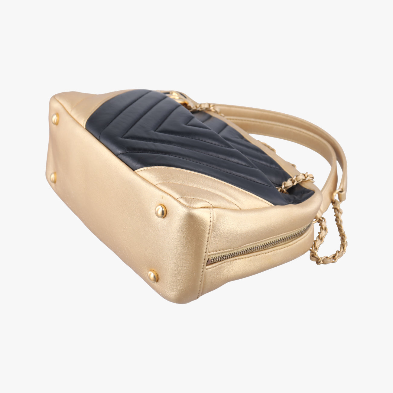 Chevron CameraMulticolourLeatherA9283720976975シェブロン Vステッチ ココマークマルチカラーレザーA9283720976975