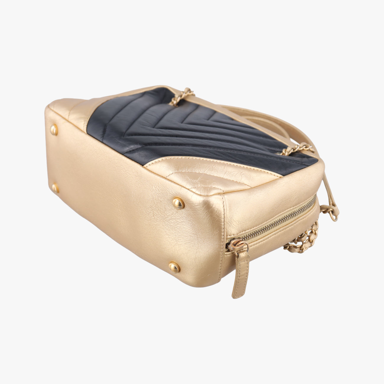 Chevron CameraMulticolourLeatherA9283720976975シェブロン Vステッチ ココマークマルチカラーレザーA9283720976975