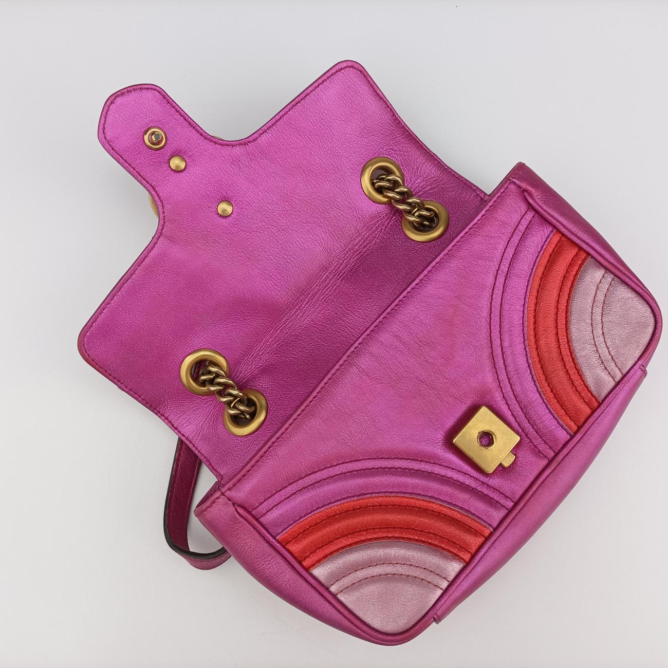 GG MarmontMulticolourLeather446744I027956511GGマーモントマルチカラーレザー446744I027956511