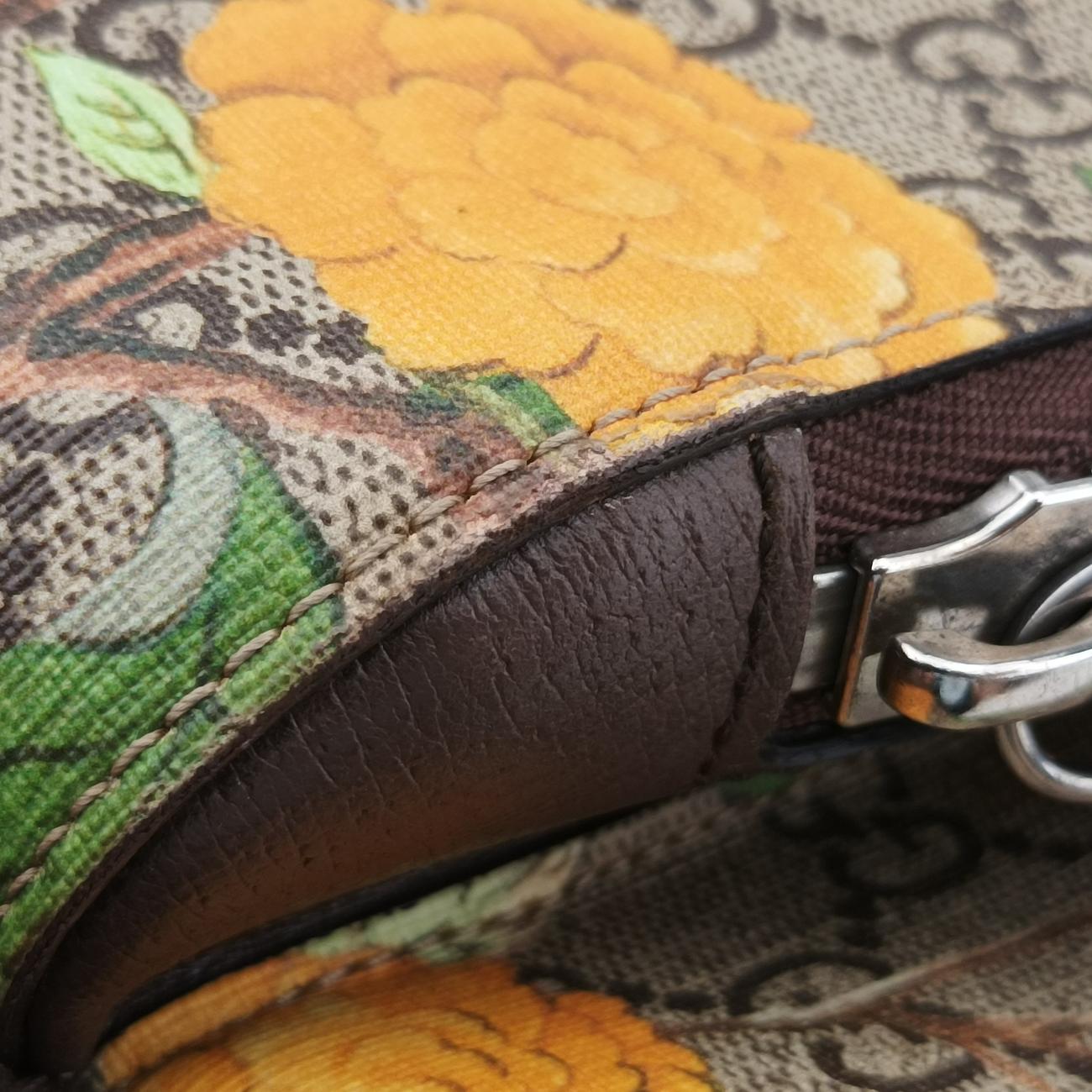 GG Supreme BengalMulticolourPVC coated canvas x leather428027B019498602GGスプリーム ベンガルマルチカラーPVCコーティングキャンバス×レザー428027B019498602