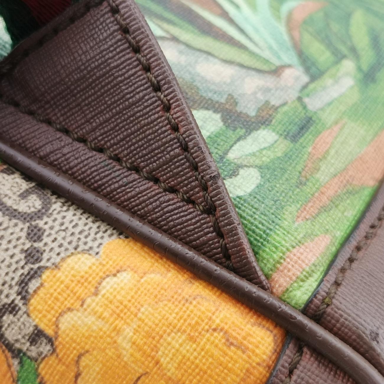GG Supreme BengalMulticolourPVC coated canvas x leather428027B019498602GGスプリーム ベンガルマルチカラーPVCコーティングキャンバス×レザー428027B019498602