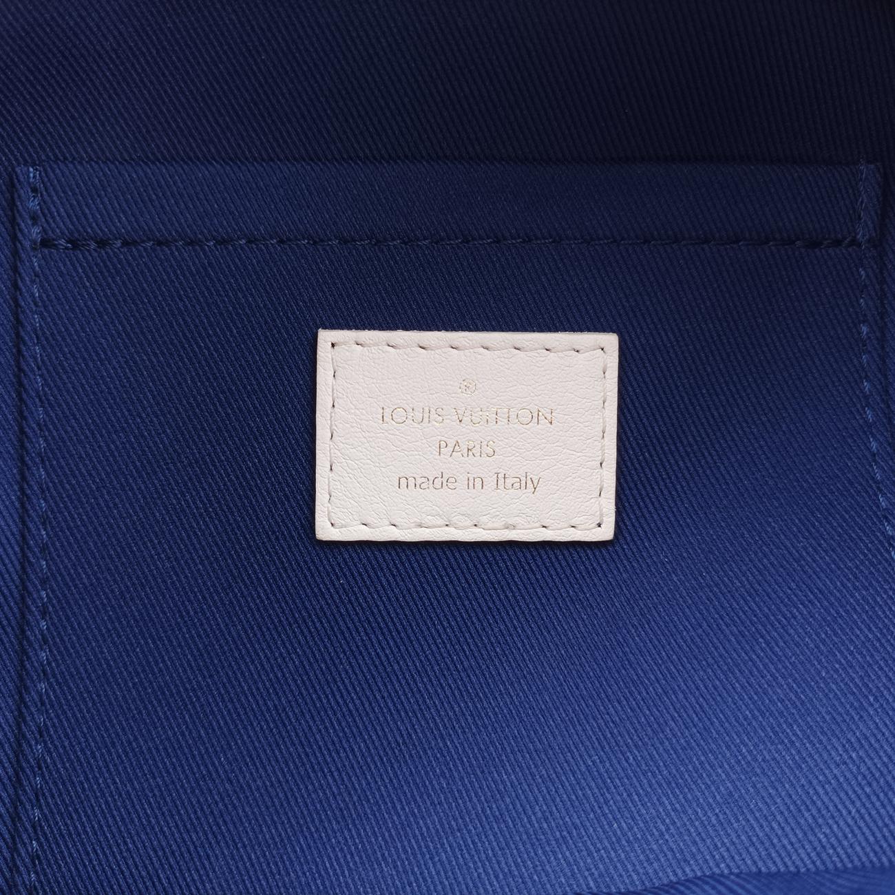 Palm Springs mini LV Match CollectionBLUEMonogram Jacquard VelvetM46207ICチップ(LVマッチ) パームスプリングス ミニ 2022PFブルーモノグラム ジャカード ベルベットM46207ICチップ