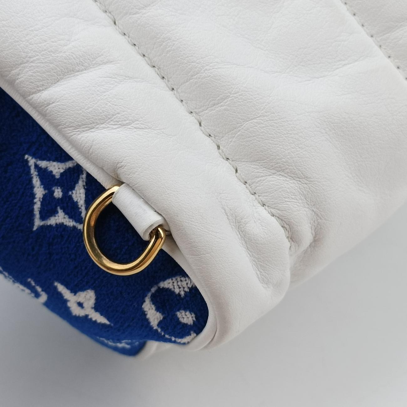 Palm Springs mini LV Match CollectionBLUEMonogram Jacquard VelvetM46207ICチップ(LVマッチ) パームスプリングス ミニ 2022PFブルーモノグラム ジャカード ベルベットM46207ICチップ