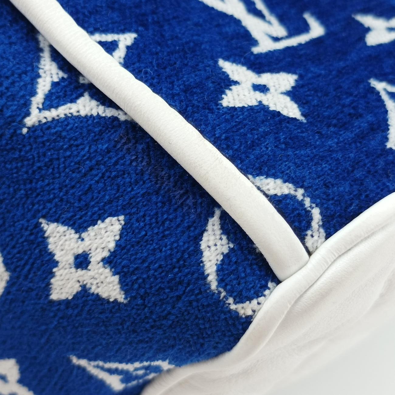 Palm Springs mini LV Match CollectionBLUEMonogram Jacquard VelvetM46207ICチップ(LVマッチ) パームスプリングス ミニ 2022PFブルーモノグラム ジャカード ベルベットM46207ICチップ