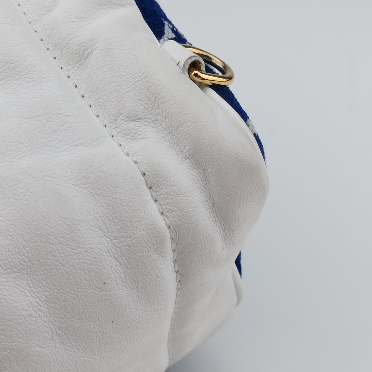 Palm Springs mini LV Match CollectionBLUEMonogram Jacquard VelvetM46207ICチップ(LVマッチ) パームスプリングス ミニ 2022PFブルーモノグラム ジャカード ベルベットM46207ICチップ