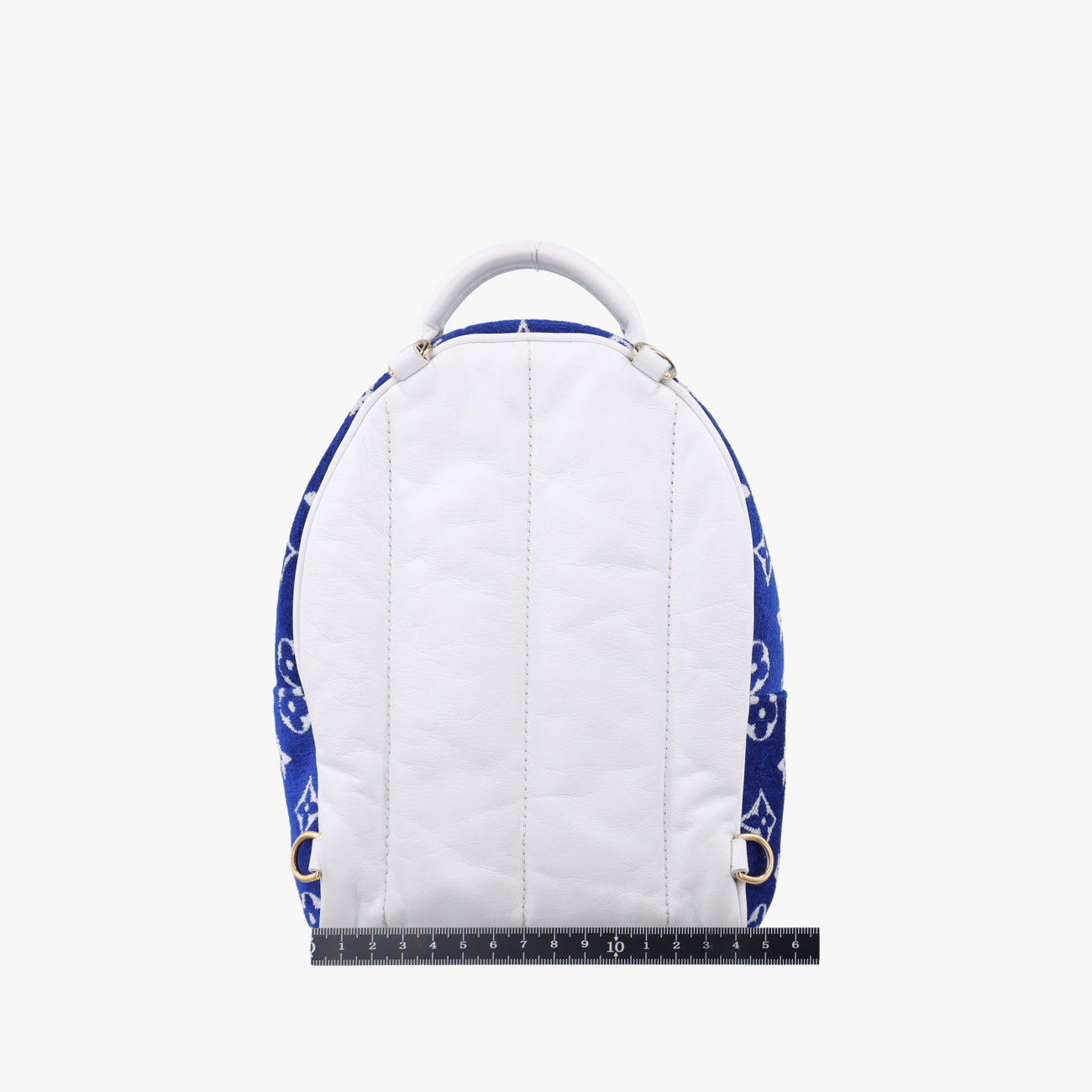 Palm Springs mini LV Match CollectionBLUEMonogram Jacquard VelvetM46207ICチップ(LVマッチ) パームスプリングス ミニ 2022PFブルーモノグラム ジャカード ベルベットM46207ICチップ